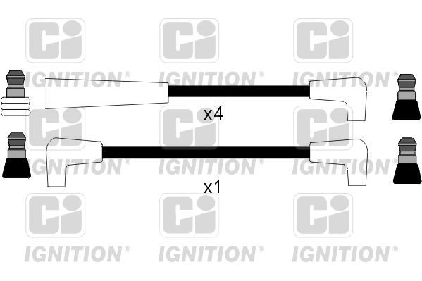 QUINTON HAZELL Süütesüsteemikomplekt XC743